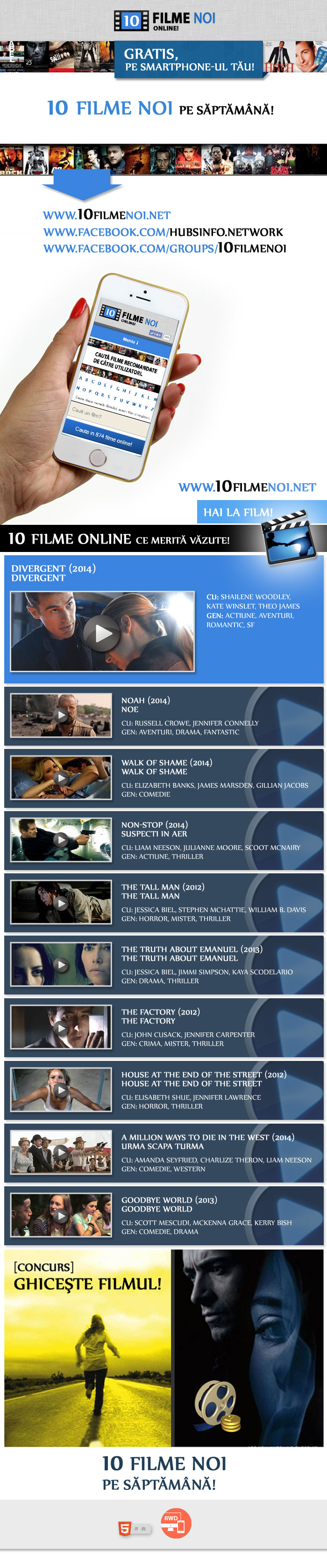 Filme online. Filme noi